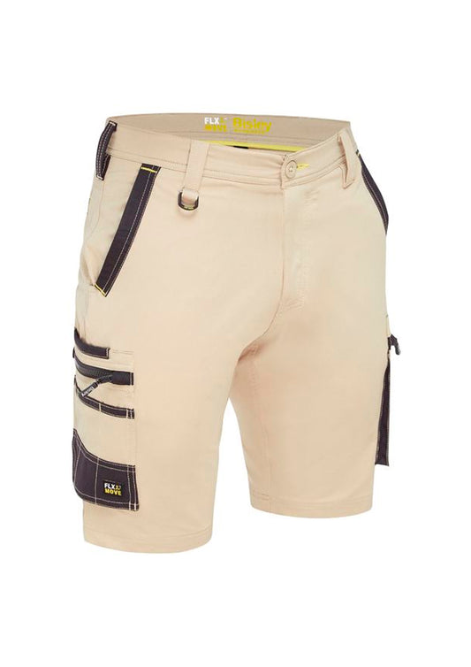 Flx &amp; Move™ 4-Way Stretch Zip Cargo Short