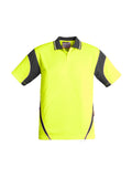 Polo Aztec Hi Vis Pria Lengan Pendek