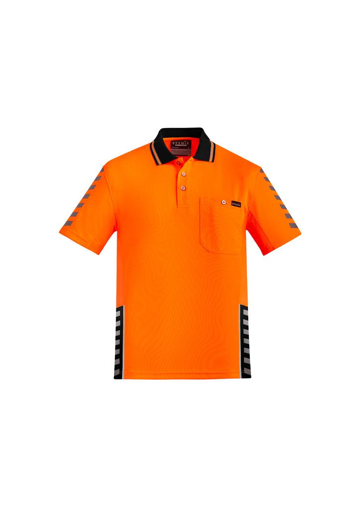 Polo Pria Hi Vis Komodo Lengan Pendek