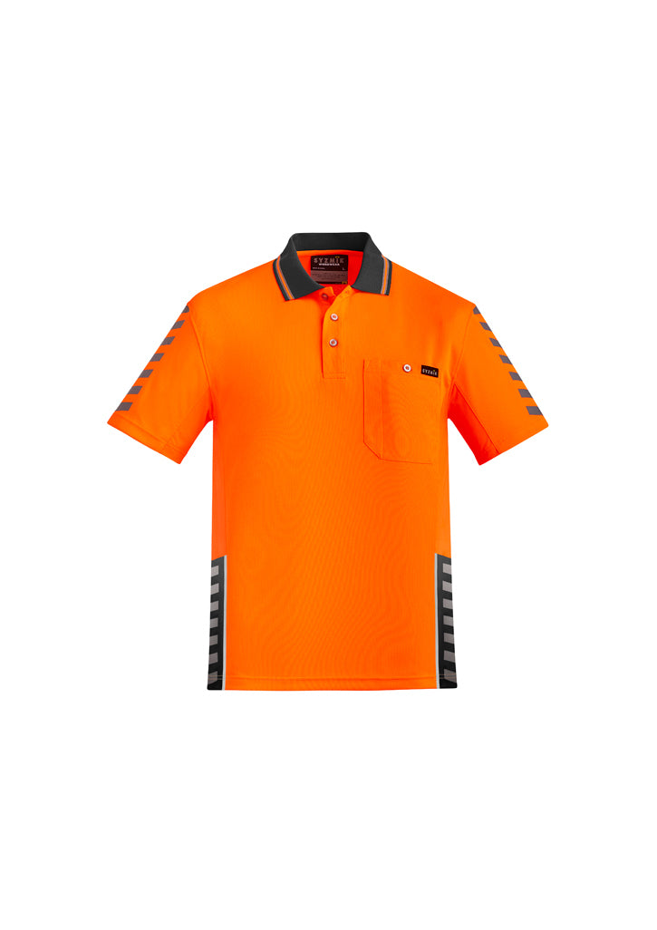 Polo Pria Hi Vis Komodo Lengan Pendek