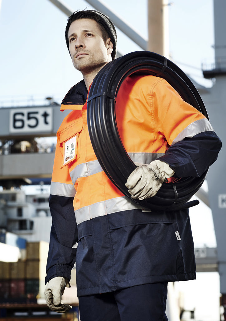 Jaqueta impermeável masculina Hi Vis Ultralite