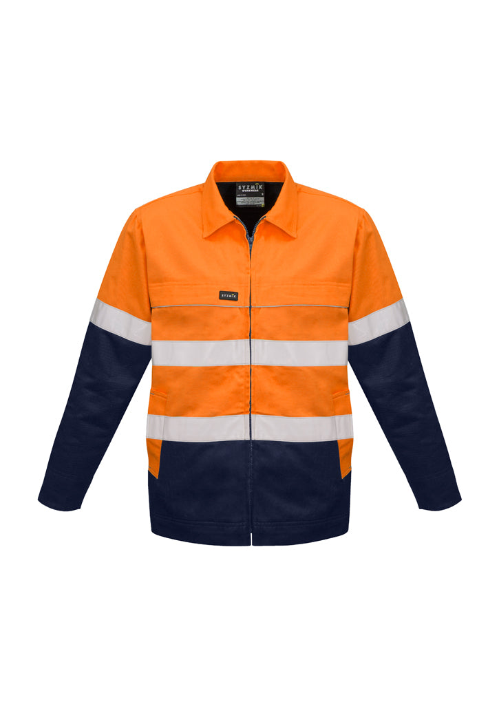 Jaket Pria Katun Bor Vis Tinggi