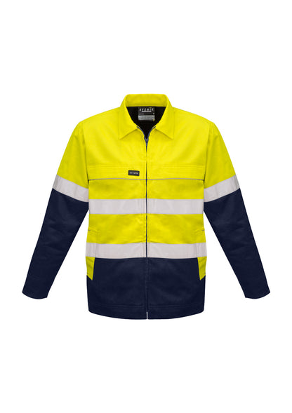 Jaket Pria Katun Bor Vis Tinggi