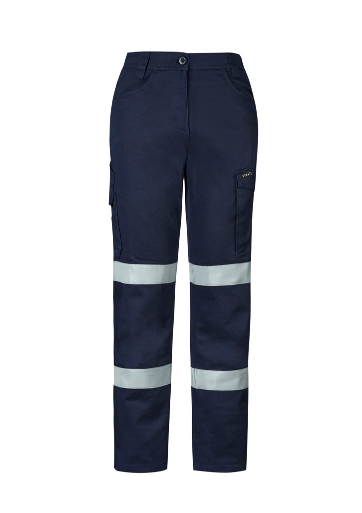 Calça cargo feminina com fita elástica essencial