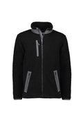 Jaket Bulu Sherpa Streetworx Unisex dengan Ritsleting Penuh