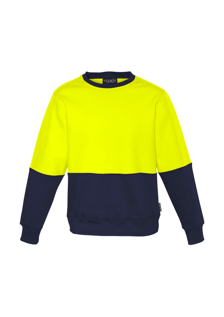 Sweatshirt Kru Vis Tinggi Unisex
