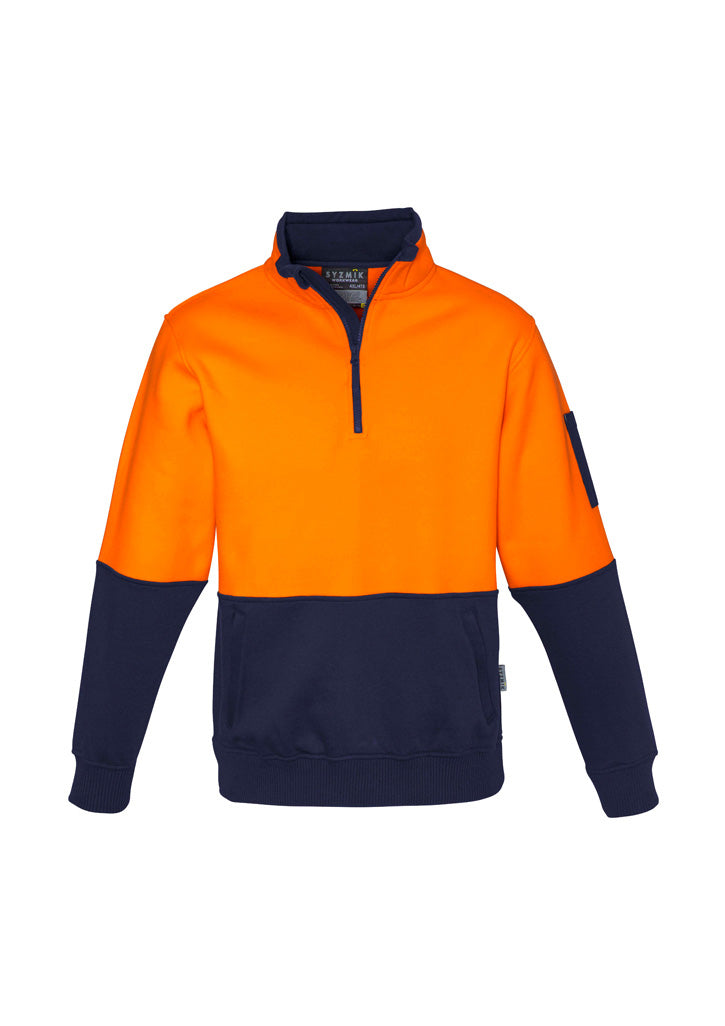 Pulôver Unissex Hi Vis 1/2 Zip