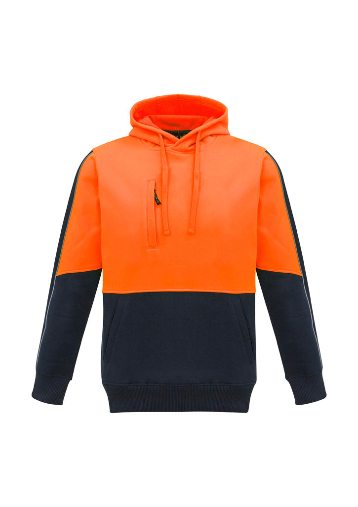 Pulôver unissex Hi Vis com capuz