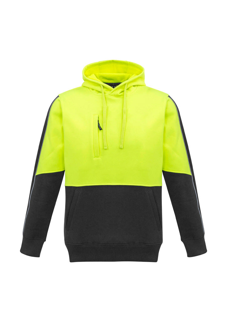 Pulôver unissex Hi Vis com capuz