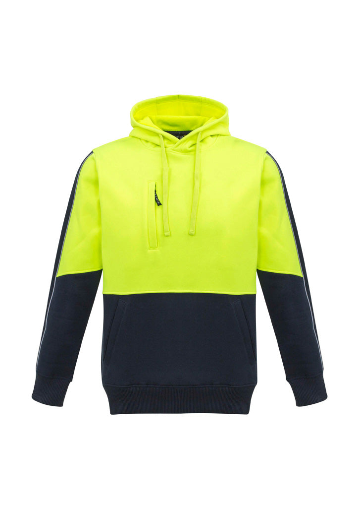 Pulôver unissex Hi Vis com capuz