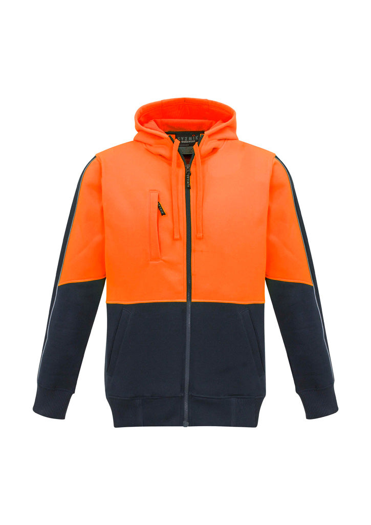 Moletom Unissex Hi Vis Full Zip