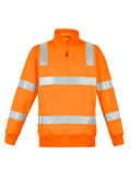 Pulôver unissex Hi Vis VIC Rail 1/4 Zip