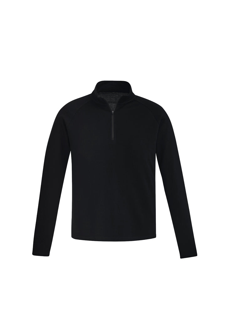 Pullover Lapisan Tengah Wol Merino Unisex
