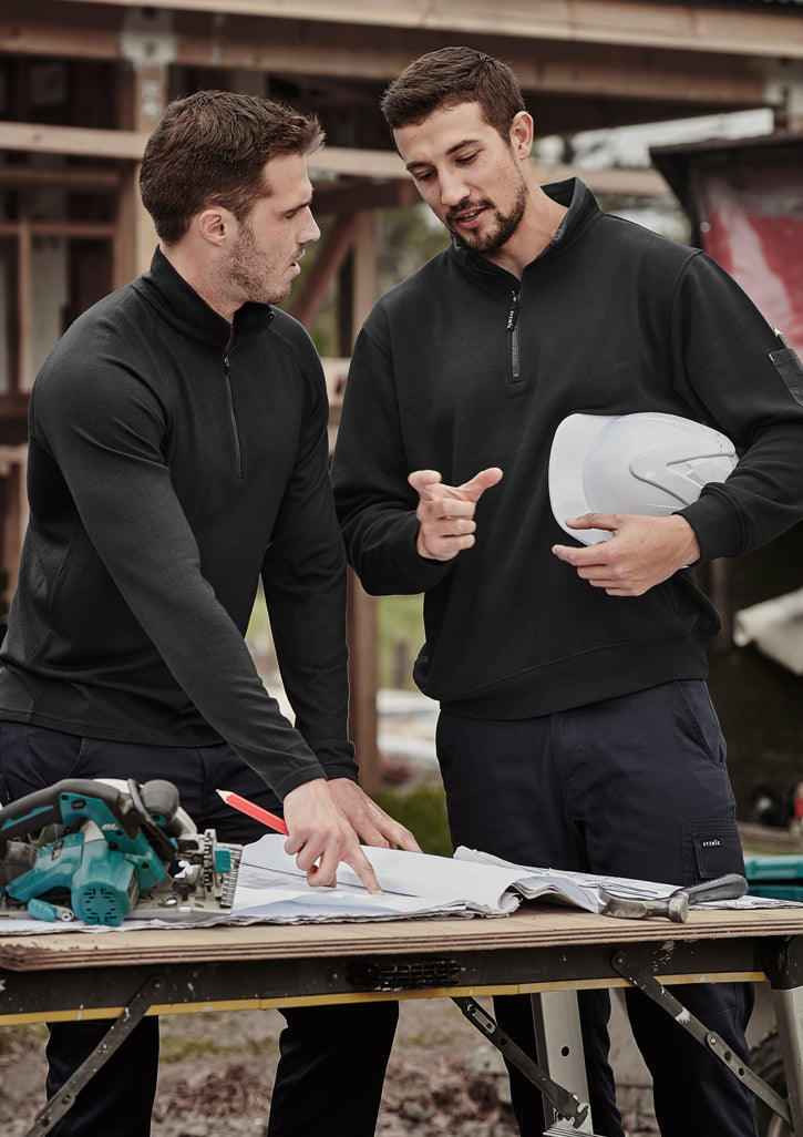 Pullover Lapisan Tengah Wol Merino Unisex