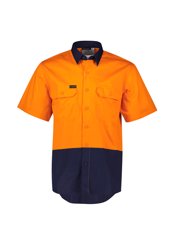 Kemeja Pria Hi Vis Lengan Pendek