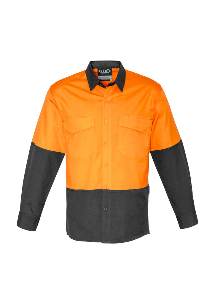 Kemeja Pria Lengan Panjang Hi Vis Tahan Lama dan Tahan Lama