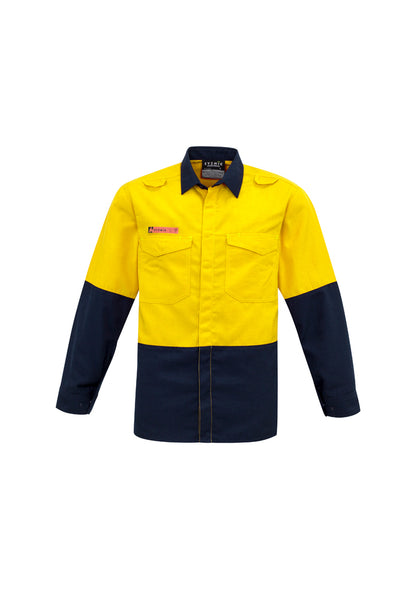 Kemeja Pria Hi Vis Splicing