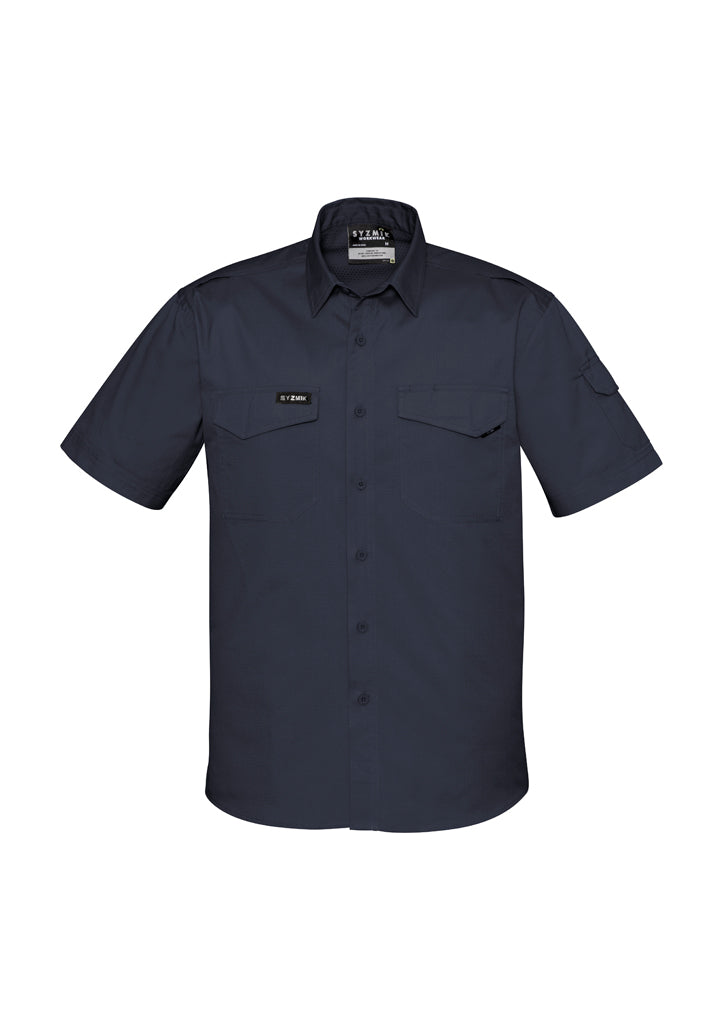 Camisa masculina de manga curta com resfriamento robusto