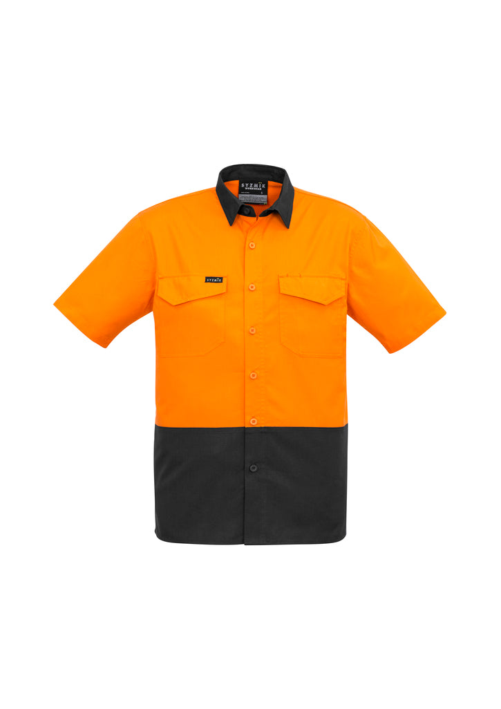 Kemeja Pria Lengan Pendek Hi Vis Tahan Lama dan Tahan Lama