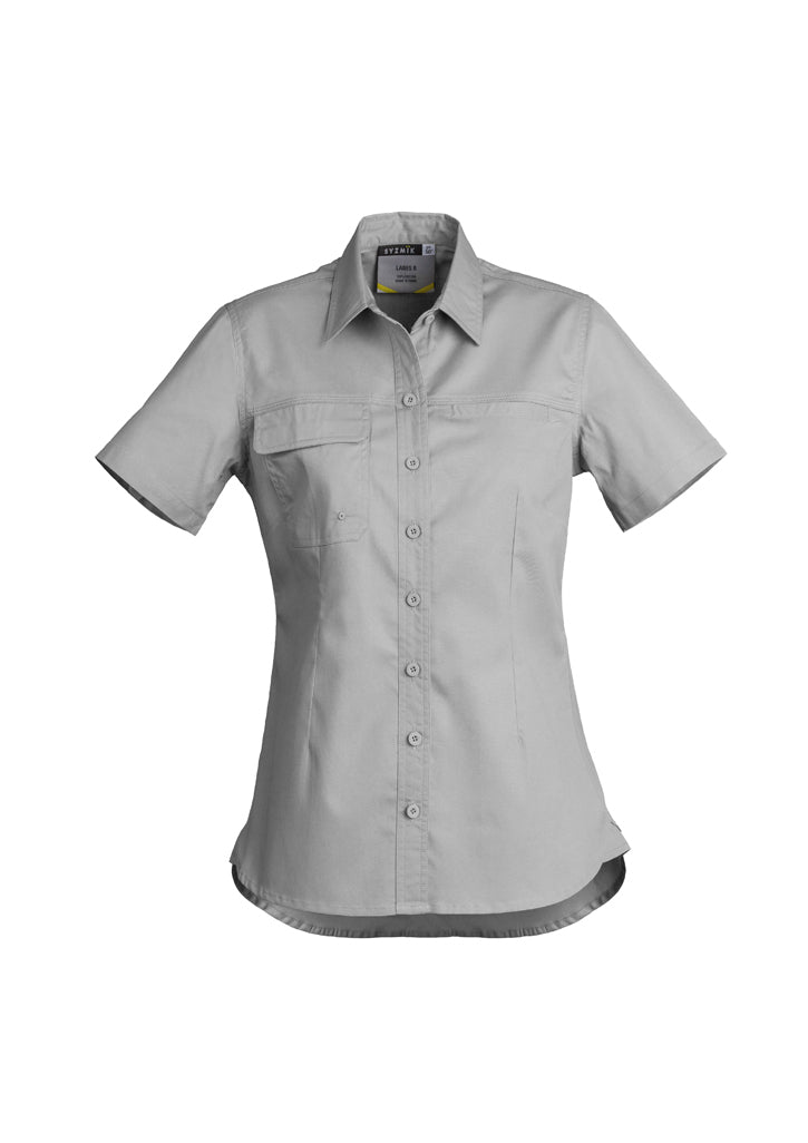 Camisa feminina leve Tradie de manga curta