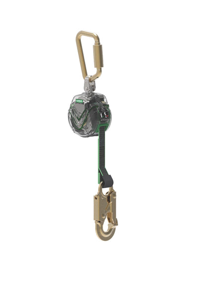 LATCHWAYS MINI PFL, 3M, WEB, SNAPHOOK (36C) / STEEL KARABINER