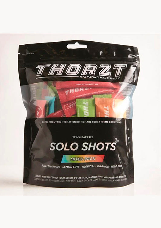 THORZT Sugar Free Solo Shot Mixed Pack 50 X 3g Sachets