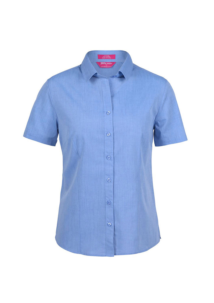 Ladies Classic S/S Fine Chambray Shirt