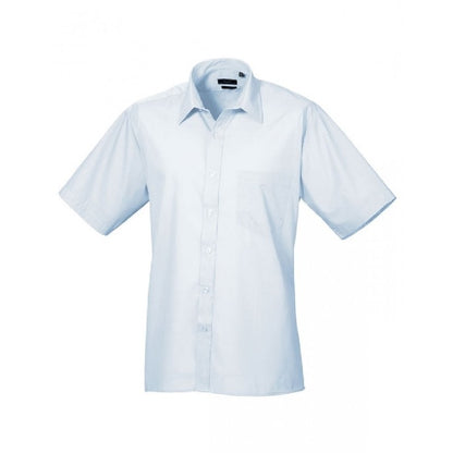 Camisa masculina de popeline S/S