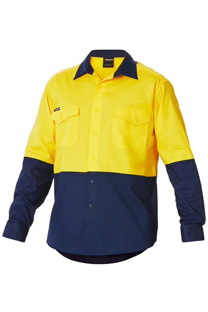 Kemeja KingGee Workcool 2 Disambung L/S